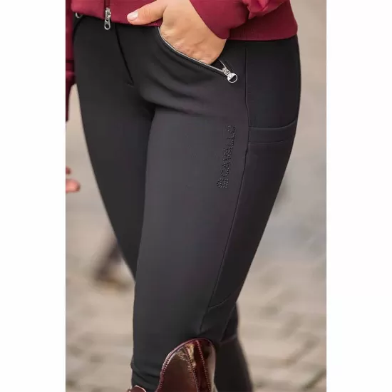 Cavallo Ladies Breeches Carina Grip Mobile S - Fog Grey image