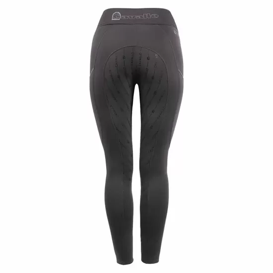Cavallo Ladies Riding Leggings Cavalliz Grip RL - Fog Grey image
