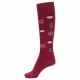 Cavallo Santa Long Riding Socks - Dark Red image