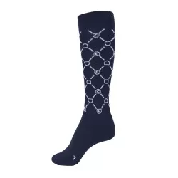 Cavallo Safira Lux horse riding socks - Dark Blue