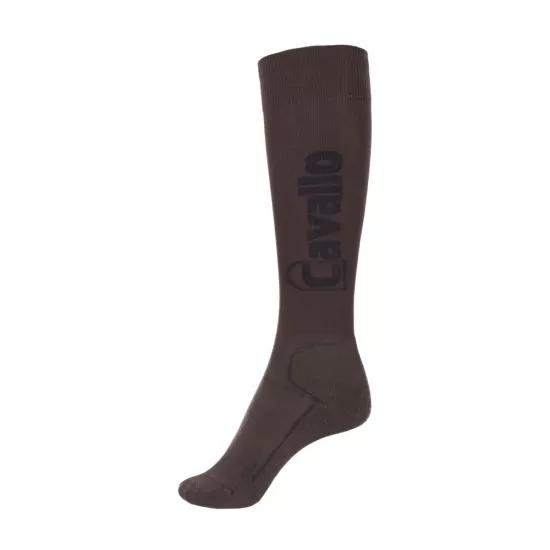 Cavallo Simo Knee high Riding socks - Nougat Riding Socks image
