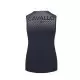 Cavallo Women's Dark Blue sleeveless Sava competition shirt. Competition Clothing image