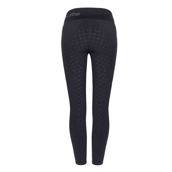 Cavallo Ladies Dark Blue Lea full grip performance leggings image