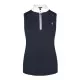 Cavallo Women's Dark Blue sleeveless Sava competition shirt. Competition Clothing image