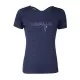 Cavallo Dulce lightweight T-shirt- Dark blue Ladies Shirts and Tops image