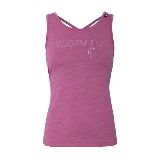 Cavallo Dora lightweight vest top- Raspberry image