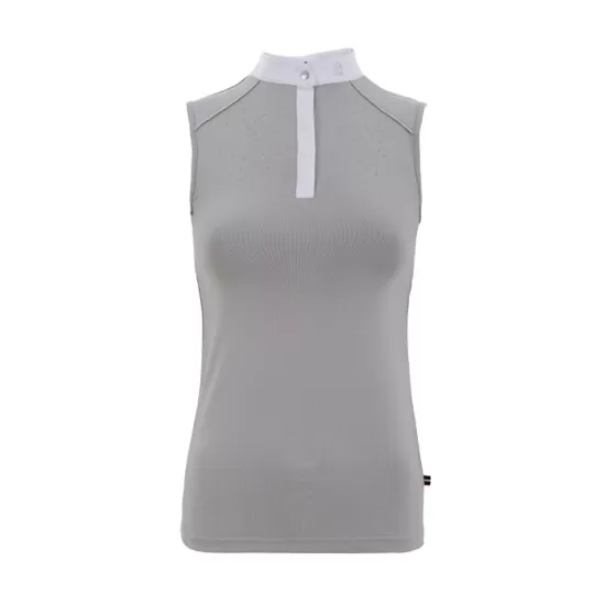 Cavallo Dikra womens competition shirt - Cloud Grey Competition Clothing image