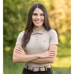 Covalliero Poloshirt - Beige