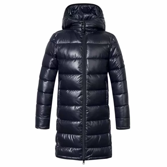 Covalliero Quilted Coat - Dark Navy image