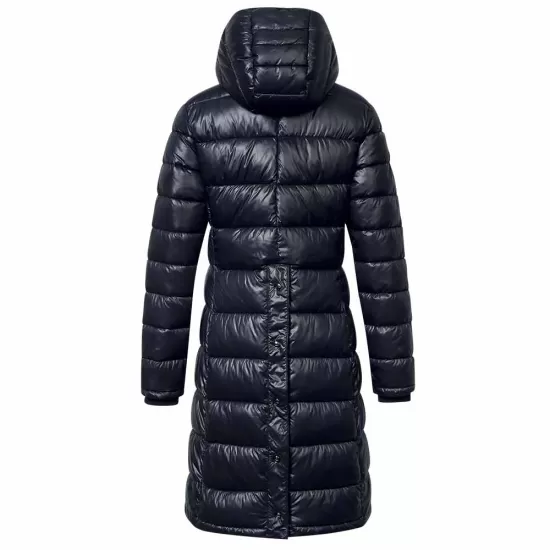 Covalliero Quilted Coat - Dark Navy image