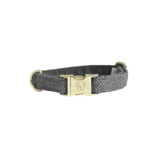 Kentucky dogwear wool collection dog collar - Grey image