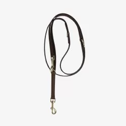 Kentucky dogwear Velvet leather dog lead 