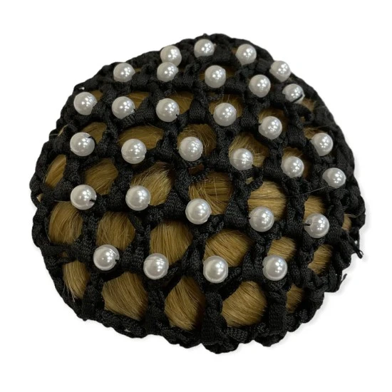 Equetech Pearl Bun Net - Black image