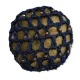 Equetech Rose Gold Crystal Bun Net - Navy image