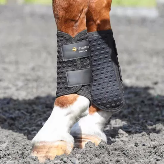 Equilibrium Stretch & Flex Flatwork Wraps - Black image