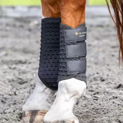 Equilibrium Stretch & Flex Flatwork Wraps - Black