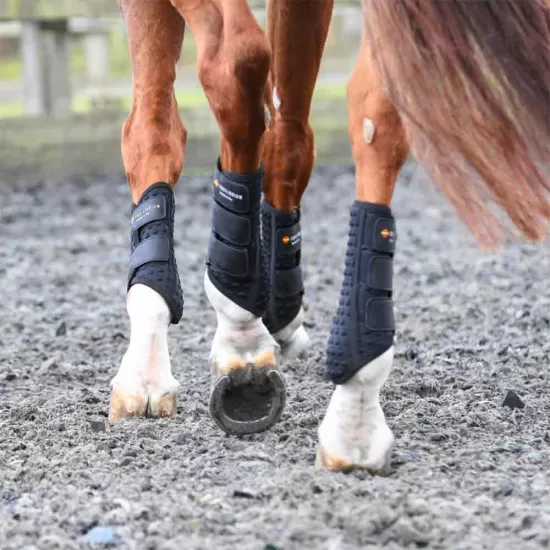 Equilibrium Stretch & Flex Flatwork Wraps - Black image