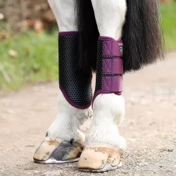 Equilibrium Tri-Zone Brushing Boot - Plum
