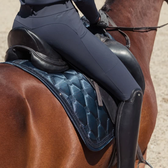 Eskadron Satin Jewel Saddlepad - Navy image