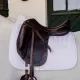 Kentucky Horsewear Dressage Fishbone Saddlepad - White image