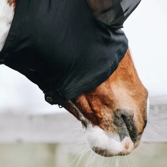 Kentucky horsewear slim fit fly mask - Black Accessories image