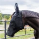 Kentucky Horsewear Fly Mask Heart with Ears and Nose - Black image