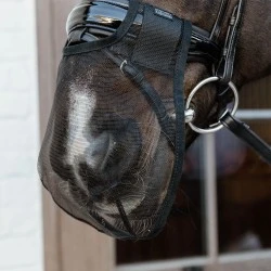 Kentucky Horsewear Anti Fly Nose Net -  Black