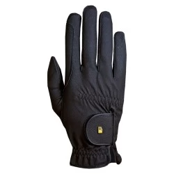 Roeckl Grip Black Riding Gloves
