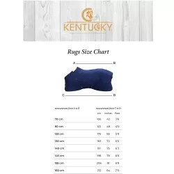 Limited Edition Kentucky Horsewear Show rug - Royal Purple 