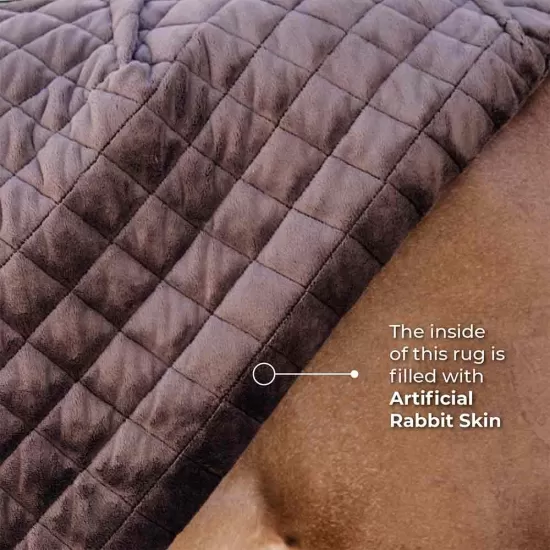 Kentucky Horsewear Skin Friendly Under Rug Neck 150g - Navy image