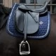Kentucky Horsewear Dressage Glitter Band Saddlepad - Navy image