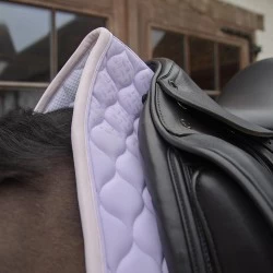 Kentucky Horsewear Dressage Softshell Saddlepad - Light Purple