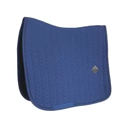 Kentucky Horsewear Dressage Fishbone Saddlepad - Navy