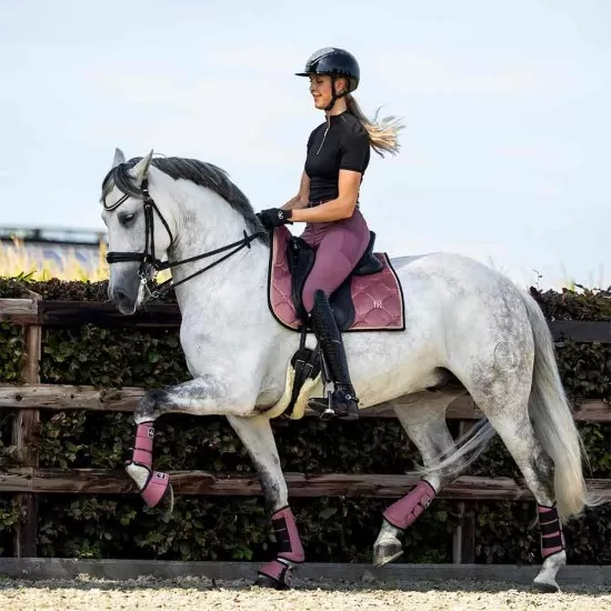 Mrs Ros Amsterdam Riding Breeches - Dark Rose image