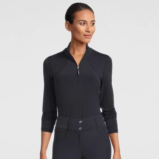PS of Sweden Alessandra half-zip Top - Navy image