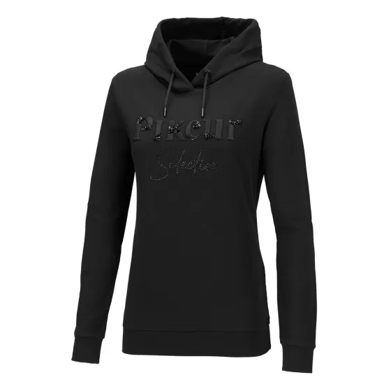 Pikeur Niella Women's Hoodie - Black Ladies Shirts and Tops, 20% OFF Promotion image