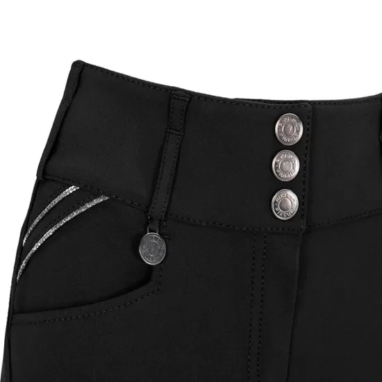 Pikeur Candela Glamor full Seat breeches - Black image