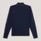 Tommy Hilfiger Studded Logo Thermo Shirt 1/4 Zip Desert Sky image