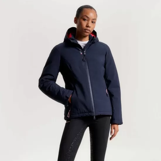 Tommy Hilfiger Women London Winter Riding Jacket Desert Sky image
