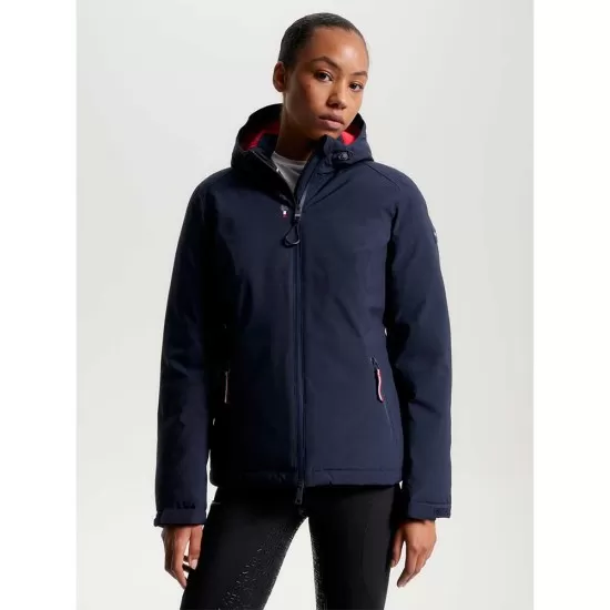 Tommy Hilfiger Women London Winter Riding Jacket Desert Sky image