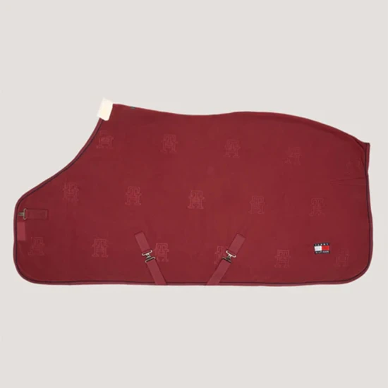 Tommy Hilfiger Oxford Fleece Rug - Rouge image