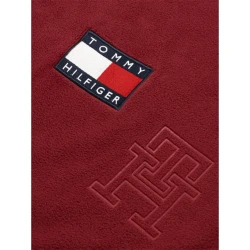 Tommy Hilfiger Oxford Fleece Rug - Rouge