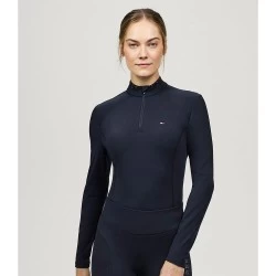 Tommy Hilfiger Beth 1/4 zip Winter Baselayer Desert Sky