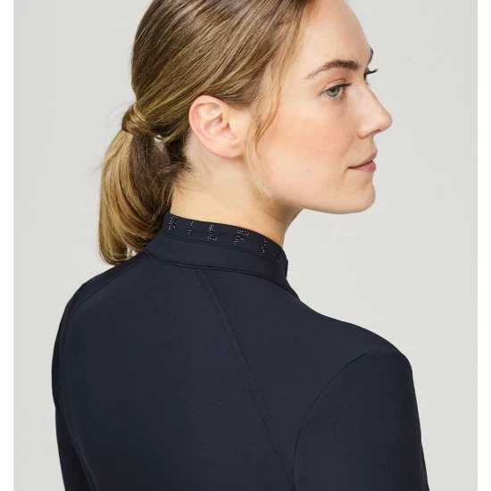 Tommy Hilfiger Beth 1/4 zip Winter Baselayer Desert Sky image