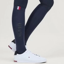 Tommy Hilfiger Erie Rhinestone Riding Socks Desert Sky