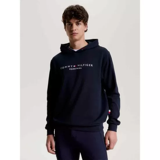 Tommy Hilfiger Mens Williamsburg Graphic Hoodie Desert Sky image