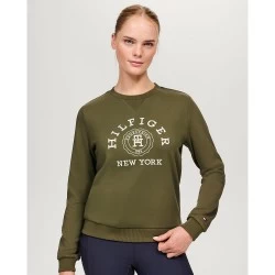 Tommy Hilfiger Evans Graphic Sweatshirt Utility Olive