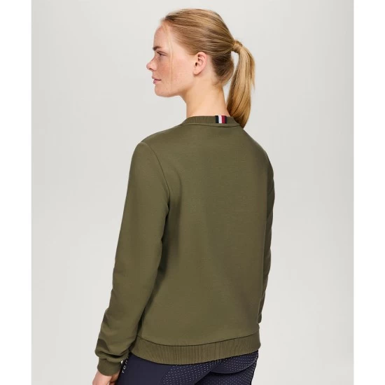 Tommy Hilfiger Evans Graphic Sweatshirt Utility Olive image
