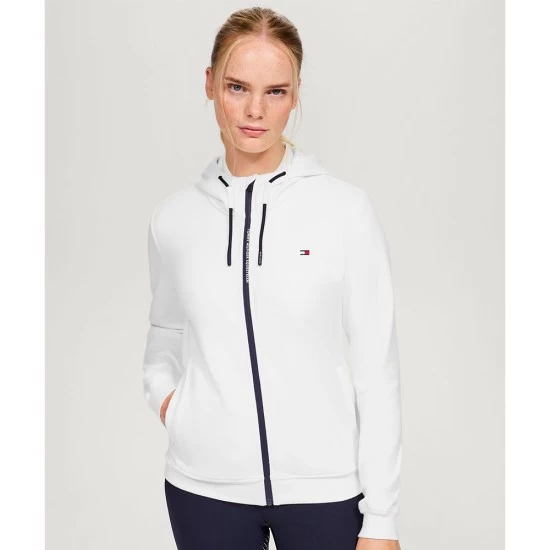 Tommy Hilfiger Kingston Zipup Hoodie - Ecru image