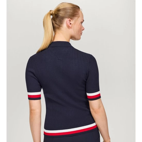 Tommy Hilfiger Lenox Sweater Polo - Desert Sky image
